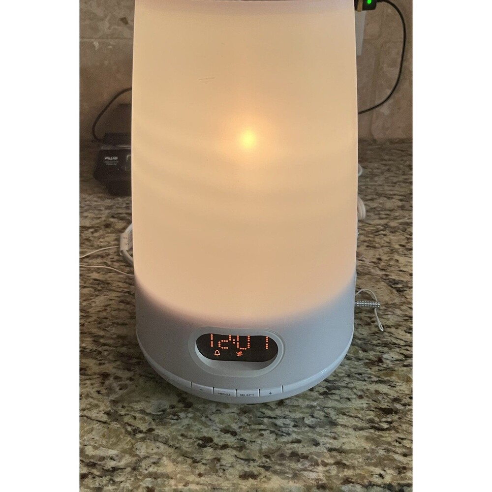 Philips HF3470 Wake-Up Naturally Light Therapy Sunrise Alarm Clock & FM Radio